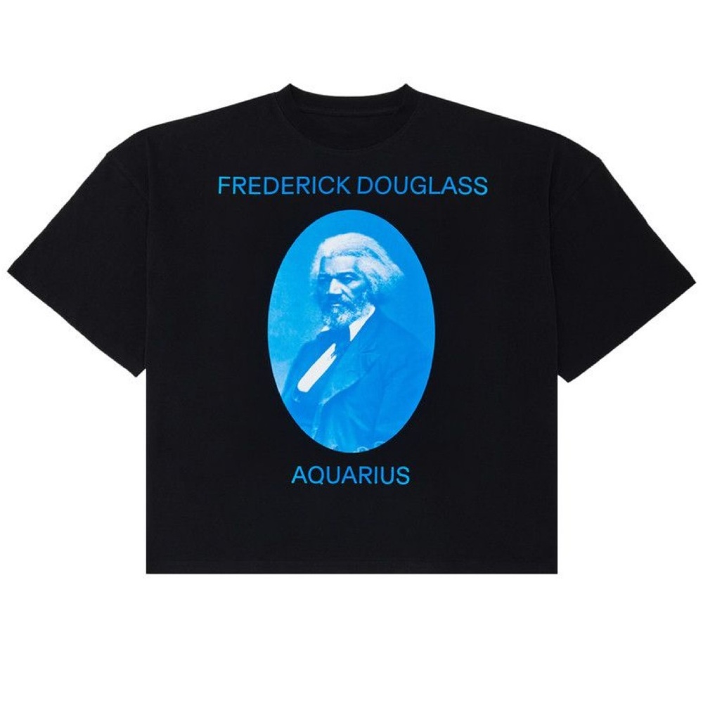 GOAT Oversized Horoscope Aquarius Tee Frederick Douglass